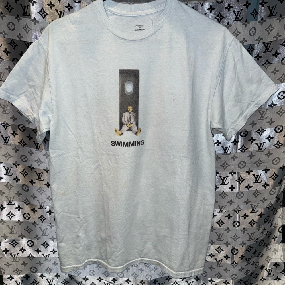 Mac Miller Swimming Tour 2018 Promo Tee M